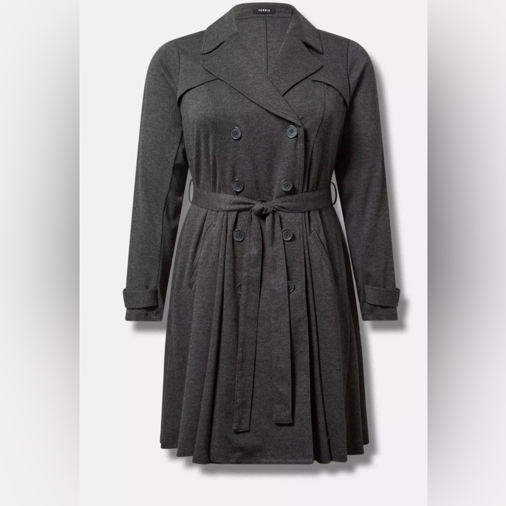 TORRID double breasted coat